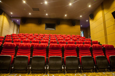 Hoge het Theaterzaal die van de Slijtageweerstand Flexibele Plastic niet Langzaam verdwenen Armsteunkleur zet