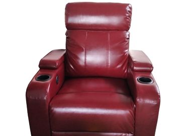 De dubbele Recliner-Bank van de Theaterplaatsing, de Vastgestelde Vouwende Armsteun van de Theaterbank