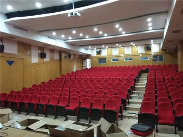 Het opgevulde Auditorium zit Vouwbaar Ruimtebesparing Verhoogd Comfort met Kophouder voor