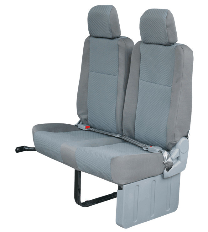 Luxe Toyota Van Hiace Buszitjes Hoogdicht Sponsemateriaal Grijze kleur