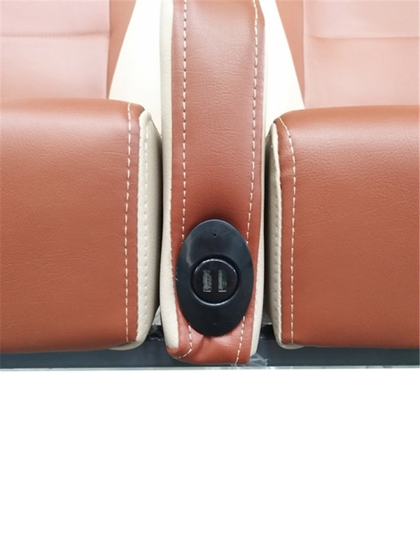 Klassieke toeristische buszitjes Driepunts gordel gemakkelijk te installeren Ergonomisch ontwerp