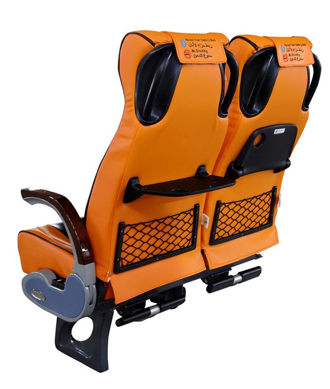 2+1 / 2+2 lay-out Reisbusstoelen, Reisbusstoel VIP Dimond Stitching