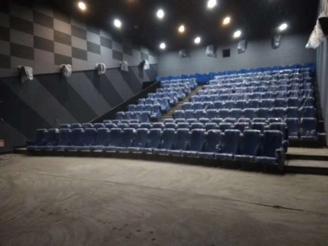 Media Ruimte Commercieel Theater zitplaatsen Aanpasbaar gekleurd gevouwen ontwerp
