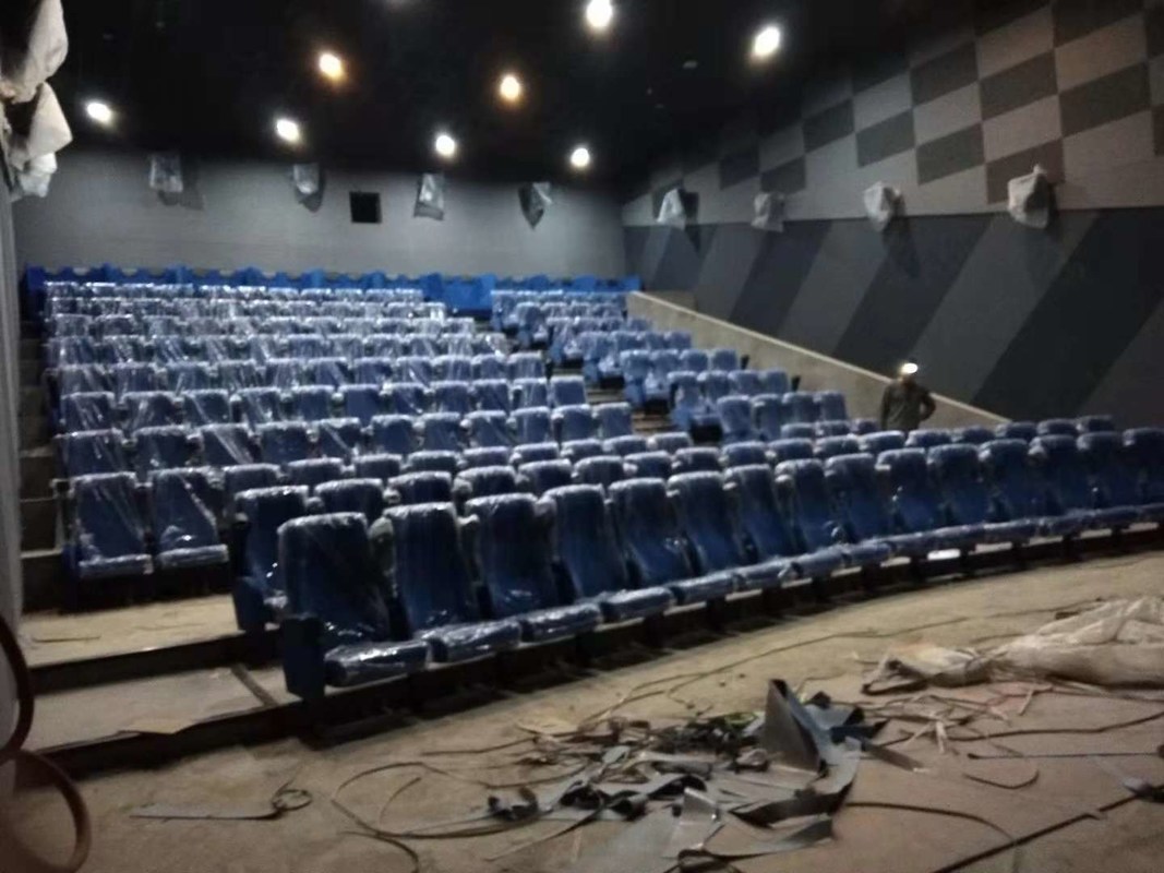 Media Ruimte Commercieel Theater zitplaatsen Aanpasbaar gekleurd gevouwen ontwerp