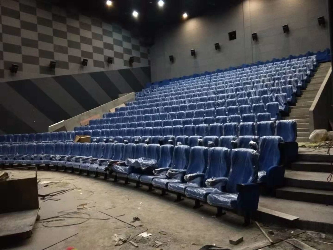 Media Ruimte Commercieel Theater zitplaatsen Aanpasbaar gekleurd gevouwen ontwerp