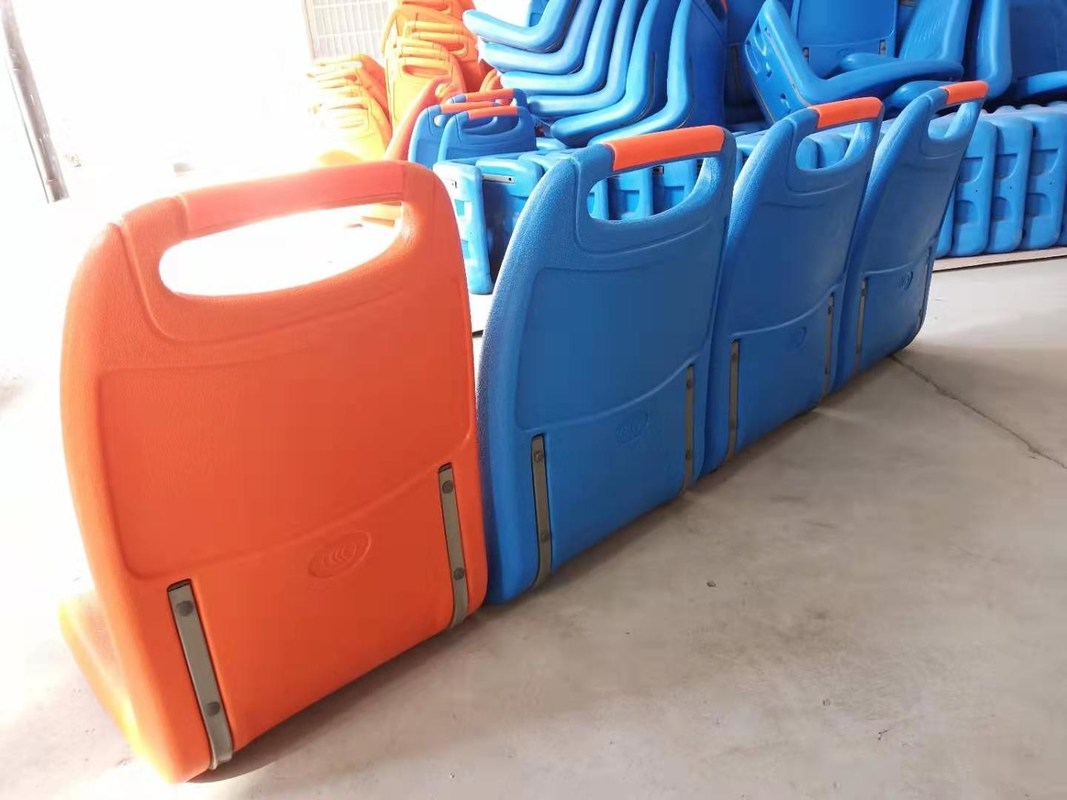 Abs Plastic Bus Single / Double Seat Boat Seat met kussen voor Ship City Bus