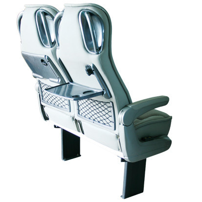 Op maat gemaakte Sprinter-busstoelen met hoge dichtheid Spons witte kleur Comfortabel
