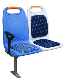 Het vlotte de Zetels van de Oppervlakte Stedelijke Plastic Bus Ééndelige Vormen Gebeëindigd met Hand Frip