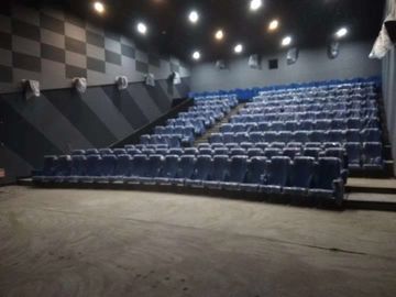 Media Zaal Commercieel Theaterplaatsing Aangepast Kleur Gevouwen Ontwerp