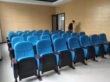 Textiel het Auditoriumstoelen van de Stoffendekking, Memorial Stadium die Blauwe Kleur zetten